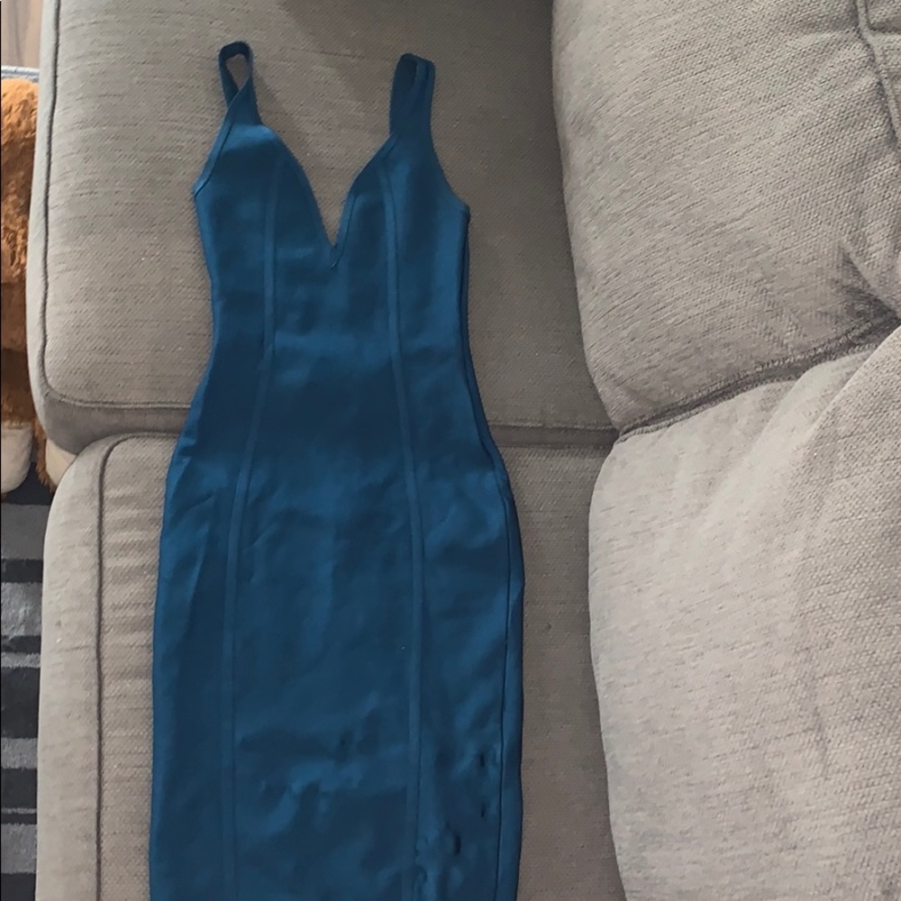 Turquoise long House of London Dress